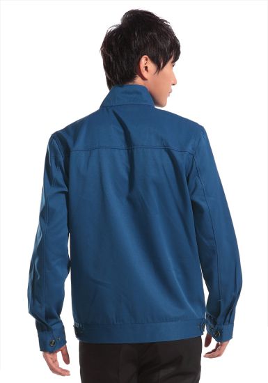 寶藍(lán)長袖防靜電工作服